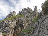 Prima salita in Grignetta (Grigna Meridionale) dal Pian dei Resinelli sul sentiero 7 Cresta Cermenati il 21 giugno 2010 - FOTOGALLERY
